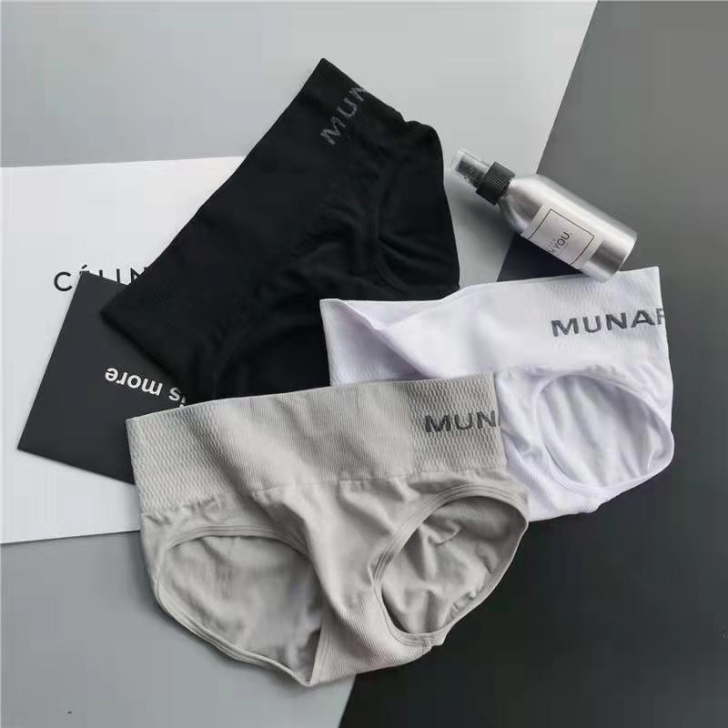 MUHANLU01 กางเกงในเก็บพุงของญี่ปุ่น กระชับสัดส่วน เองสูงปานกลาง เนื้อผ้าคุณภาพดี ใส่สบาย สินค้าฟรีไซส์ เอว 26-38 นิ้ว