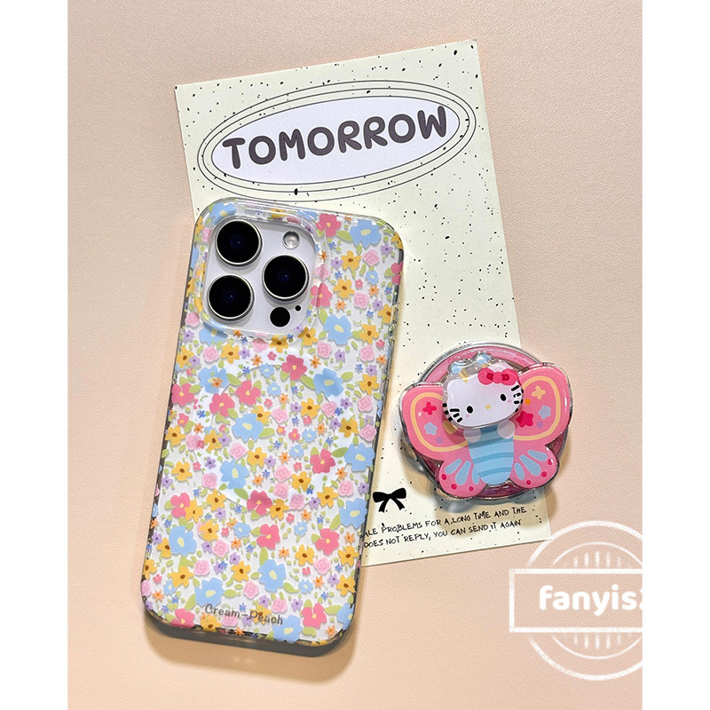 สําหรับOPPO A3X A57 A58 A60 A38 A18 A15s A16s A17k A3Pro A54 A3s A5 A9 A53 2020 A76 A96 A5s A12 A92 A95 A93 A93 A5 Insกรณีแฟชั่นดอกไม้กรณีกรณี - รูปที่ 2