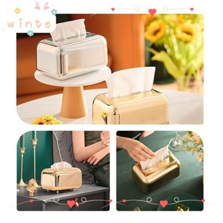 กล่องกระดาษทิชชู่ จํานวน ที่ใส่ผ้าเช็ดปากสีทอง/สีเงินหรูหราก…