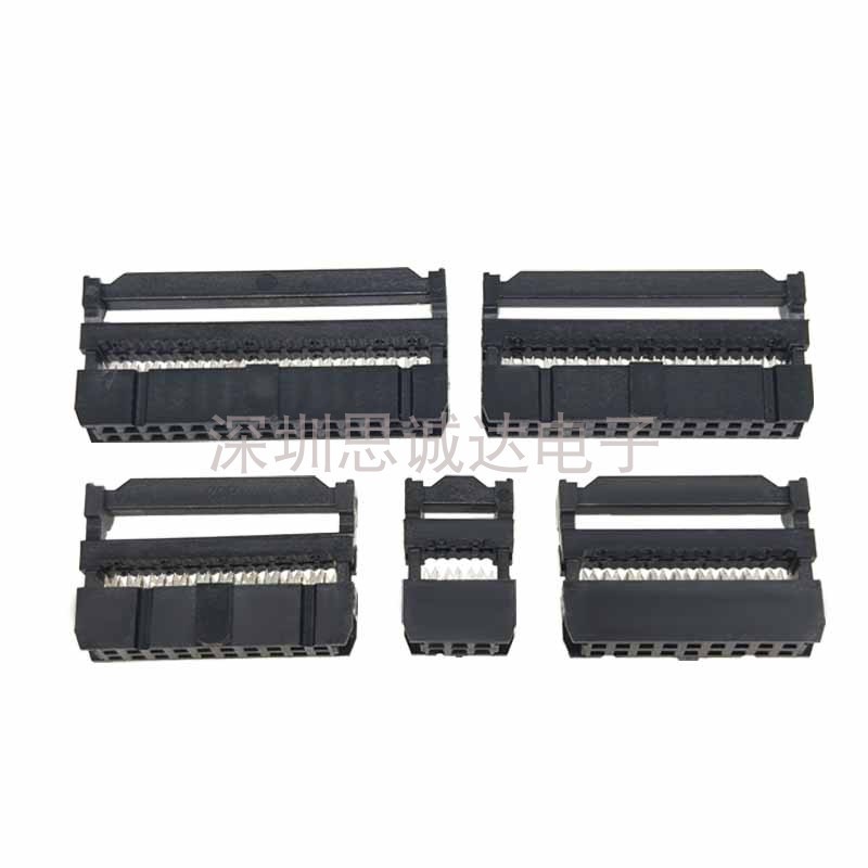 FC-16P FC-6P/14P/14/14/16/18/20-64P 2.54mm FC Crimping Head ISP Connector 3 ชิ้นชุด FC-8P FC-10P FC-