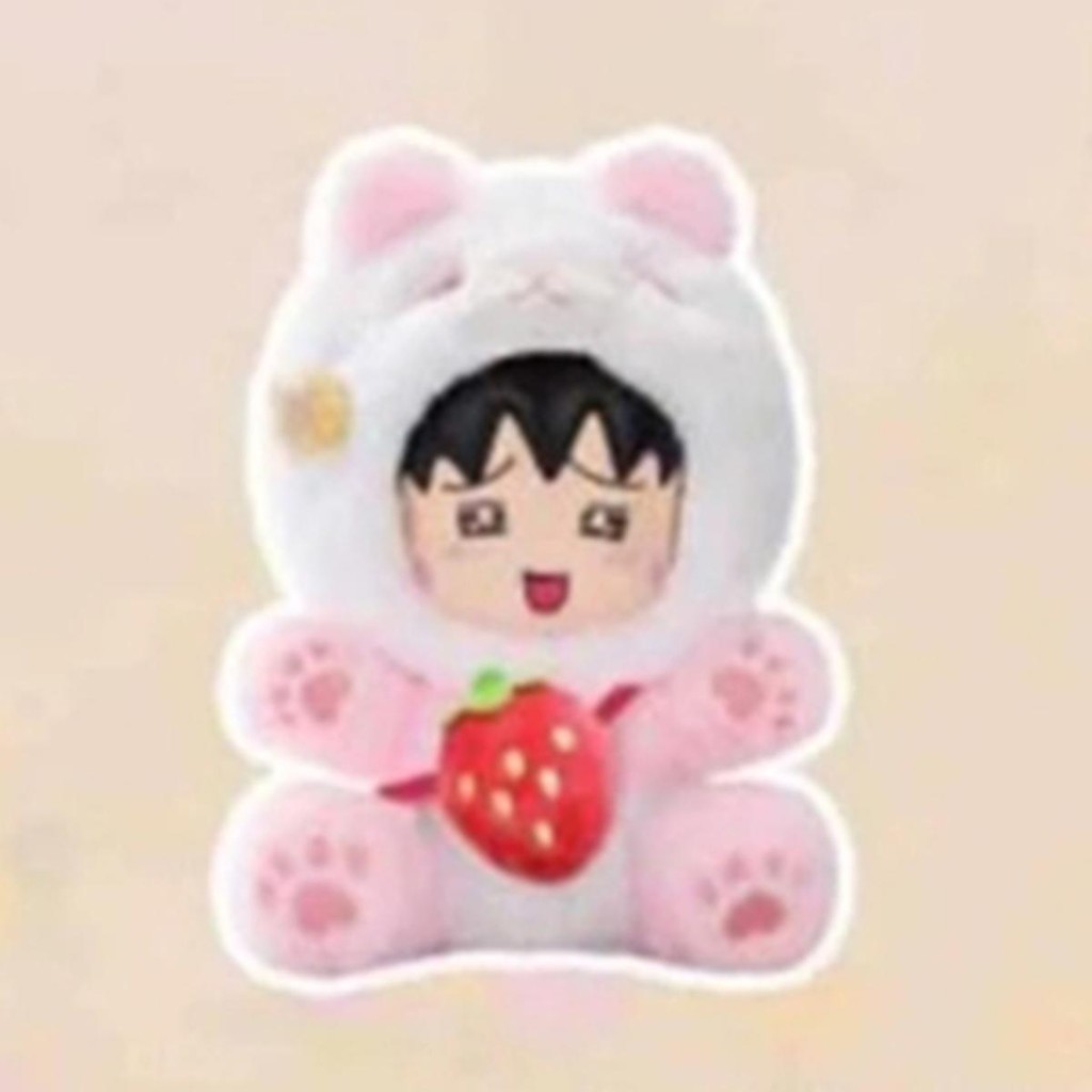 ตุ๊กตา Chibi Maruko-chan หัวหมุนได้ ชุดปาร์ตี้น่ารัก ถอดหมวกได้ แบบจุ่มและแบบยกBOX สินค้าพร้อมส่งในไทย