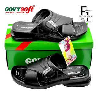 Govysoft PU รุ่น 2050 รองเท้าแตะ รองเท้าแตะแบบสวม รองเท้าผู้ชาย