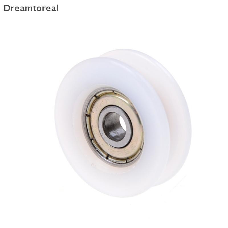Demtl ใหม่ 6*30*10 มม.U Groove โลหะ Shield ไนลอน Pulley ล้อ Roller Ball แบริ่ง OLA