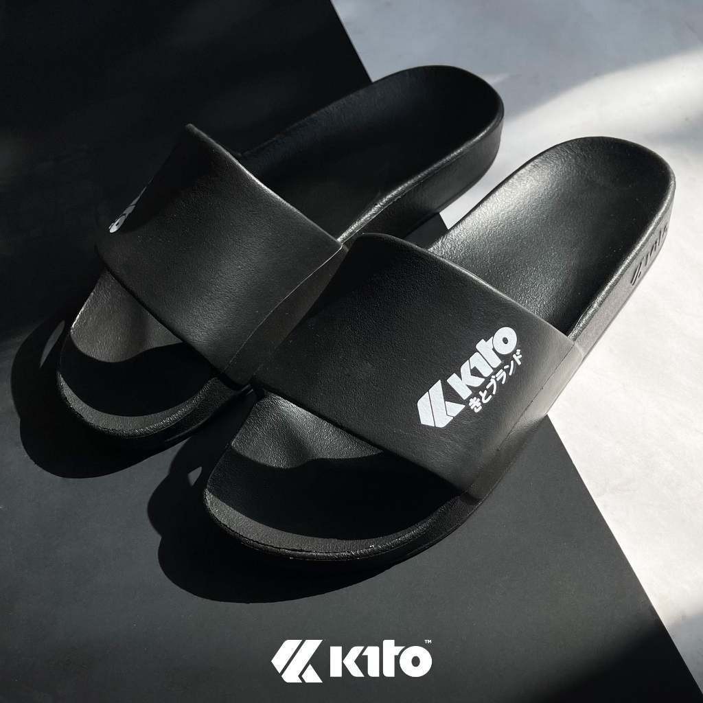 (รองเท้าแตะเด็ก) Kito รองเท้าแตะกีโต้ รุ่น AH98 Size เด็ก 32-35 พื้นนุ่ม ของแท้ 100%