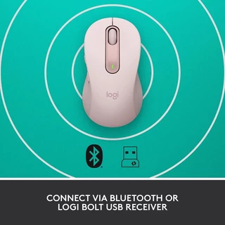 LOGITECH SIGNATURE M650 SILENT TOUCH เมาส์ไร้สาย เสียงเงียบ ใช้ได้ทั้ง WINDOWS และ MAC OS