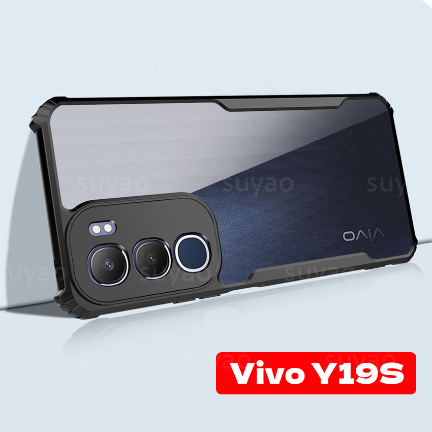 สําหรับVivo Y19S Pro Y21d V60 Y29 Y04 Y200 V40 Lite Pro 2024 เคสโทรศัพท์ปลอกใสVivoY19SPro VivoY200 V