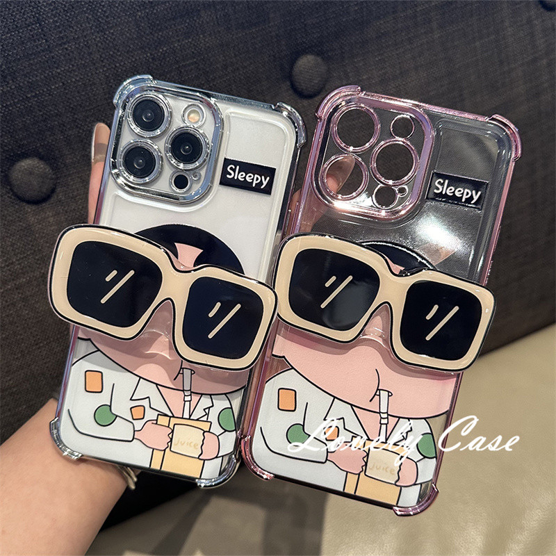 SAMSUNG สําหรับsamsung A12 A22 A23 A34 A54 A53 A33 A32 A24 A03 A05 A51 A52 A71 S21 S22 S23 Plus Ultra Crayon Shin Chanเคสโทรศัพท์ + Honerขั้นสูงโปร่งใสAnti Dropปกหลังนุ่ม