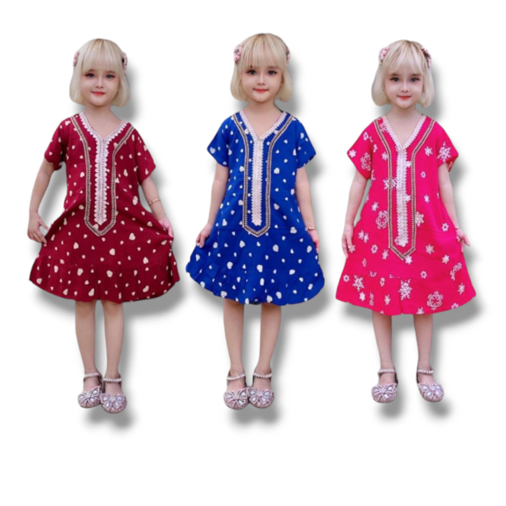 แพคเกจ 5 ชิ้น PAKISTAN DRESS 0-6th viral เสื้อผ้าเด็กผู้หญิงทุกวัน