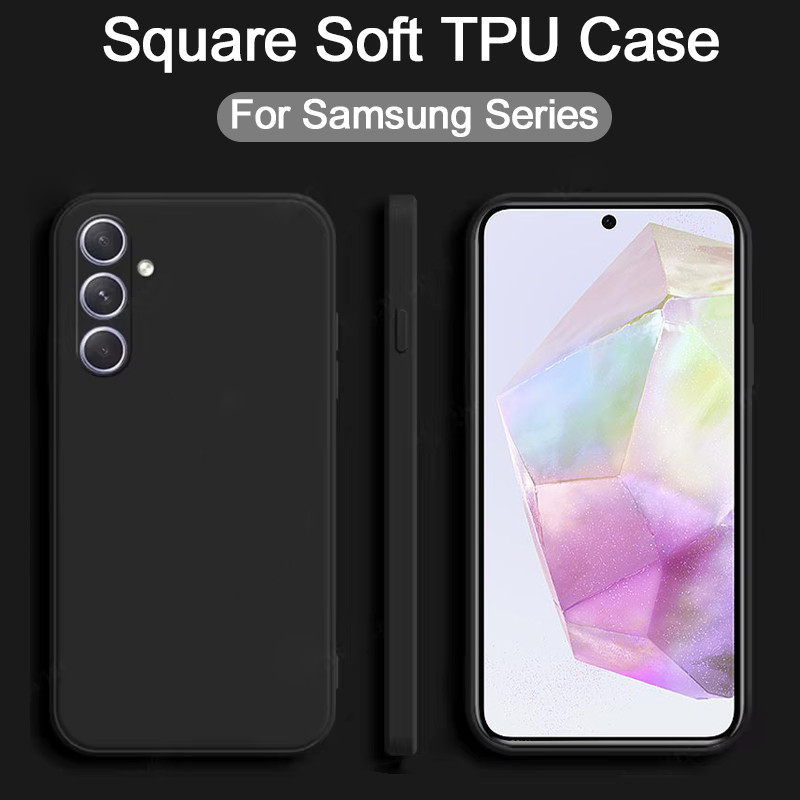 Samsung Galaxy A55 A35 A25 A15 A05S A16 A06 A54 A34 A24 A14 A04S A73 A53 A33 A23 A13 A03S A72 A52 A32 A22 A12 A02S ซิลิโคนนุ่มเคสโทรศัพท์
