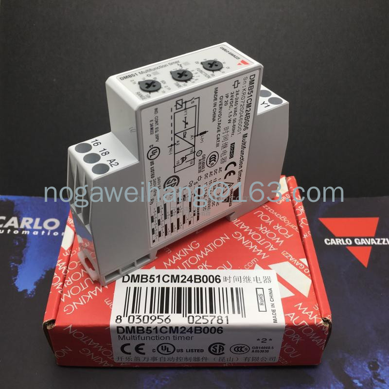 CARLO GAVAZZI รีเลย์เวลา DAA51CM24B001 DAA51CM24 DAA51CM24B010