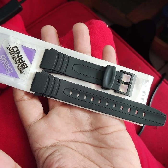 CASIO F200 HDD600 W800 WATCH STRAP RUBBER STRAP F-200 W-800
