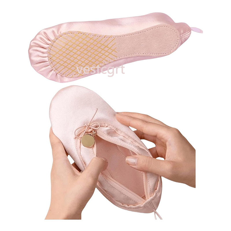 ความงาม1PC Handmade Ballet Creative Storage Bag กระเป๋าแต่งหน้ากระเป๋าวัตถุประสงค์พิเศษ