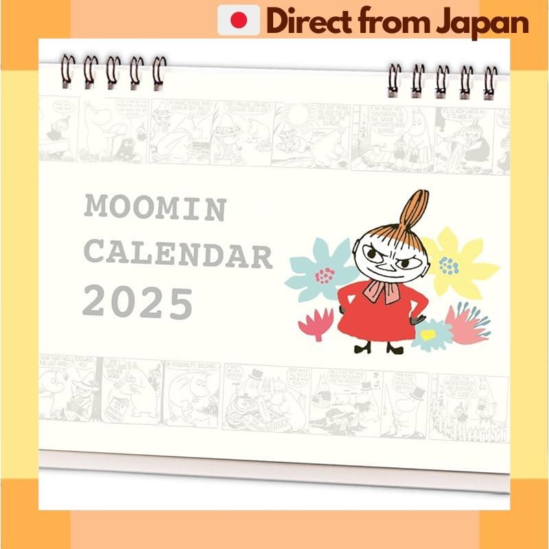 [Japan Shipped] Hallmark Moomin Little Mii 2025 Calendar Tabletop 834-814
