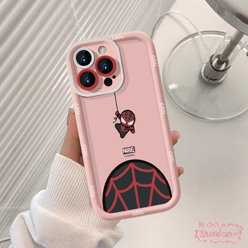 การ์ตูนกราฟฟิตีสไปเดอร์แมนสำหรับ เคสRealme C51s C25 C35 C67 C51 C12 C15 C53 C31 C20 7i 8i 5 11 C3 C21 6i 5i 11 Note 50