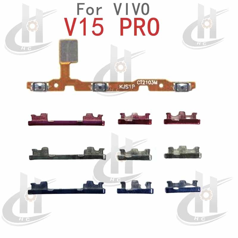 สําหรับ VIVO V15 PRO Power volume ปุ่มด้านข้าง Flex Cable Keys ปุ่มปิดปุ่มปรับระดับเสียงขึ้นและลงด้านข้างอะไหล่ทดแทน