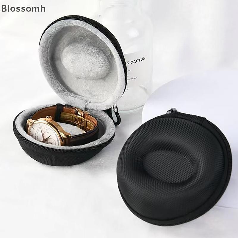 Blossomh 1 PC Travel Case กล่องเก็บแบบพกพาสําหรับนาฬิกาเดี่ยว Shock และ Impact-resistant สําหรับนาฬิกาข้อมือสมาร์ทนาฬิกาใหม่