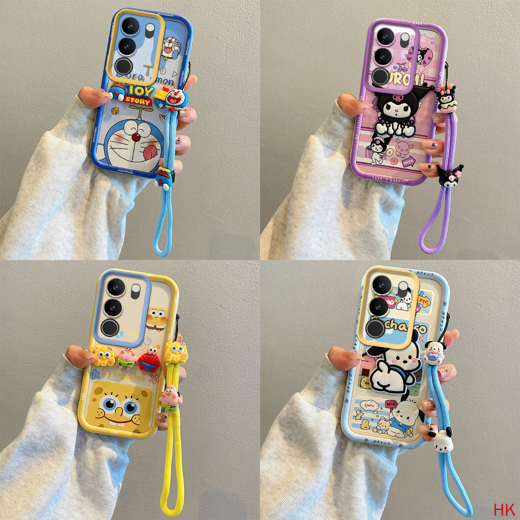 เคส vivo Y200 5G การ์ตูนการ์ตูนของเล่นตุ๊กตา การ์ตูน TPU เคสโทรศัพท์ซิลิโคนอ่อนนุ่ม PQG2