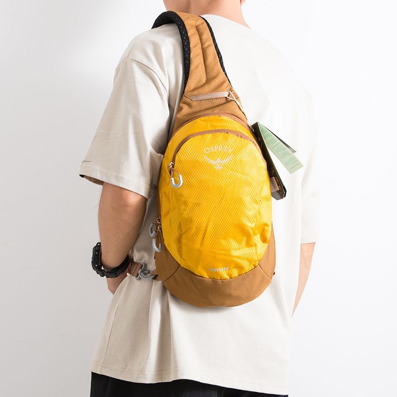 Osprey กระเป๋าคาดหน้าอกความจุขนาดใหญ่กันน้ําผู้ชายกระเป๋า Messenger