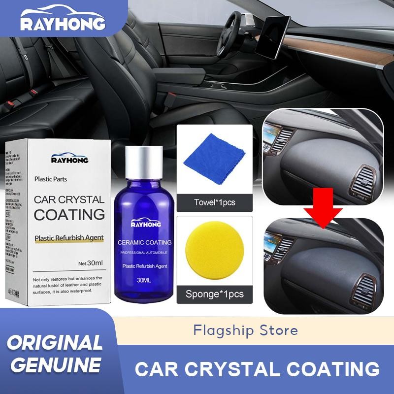 Rayhong instrument panel cleaner stains and dust new automotive plastic new modified Crystal coating
