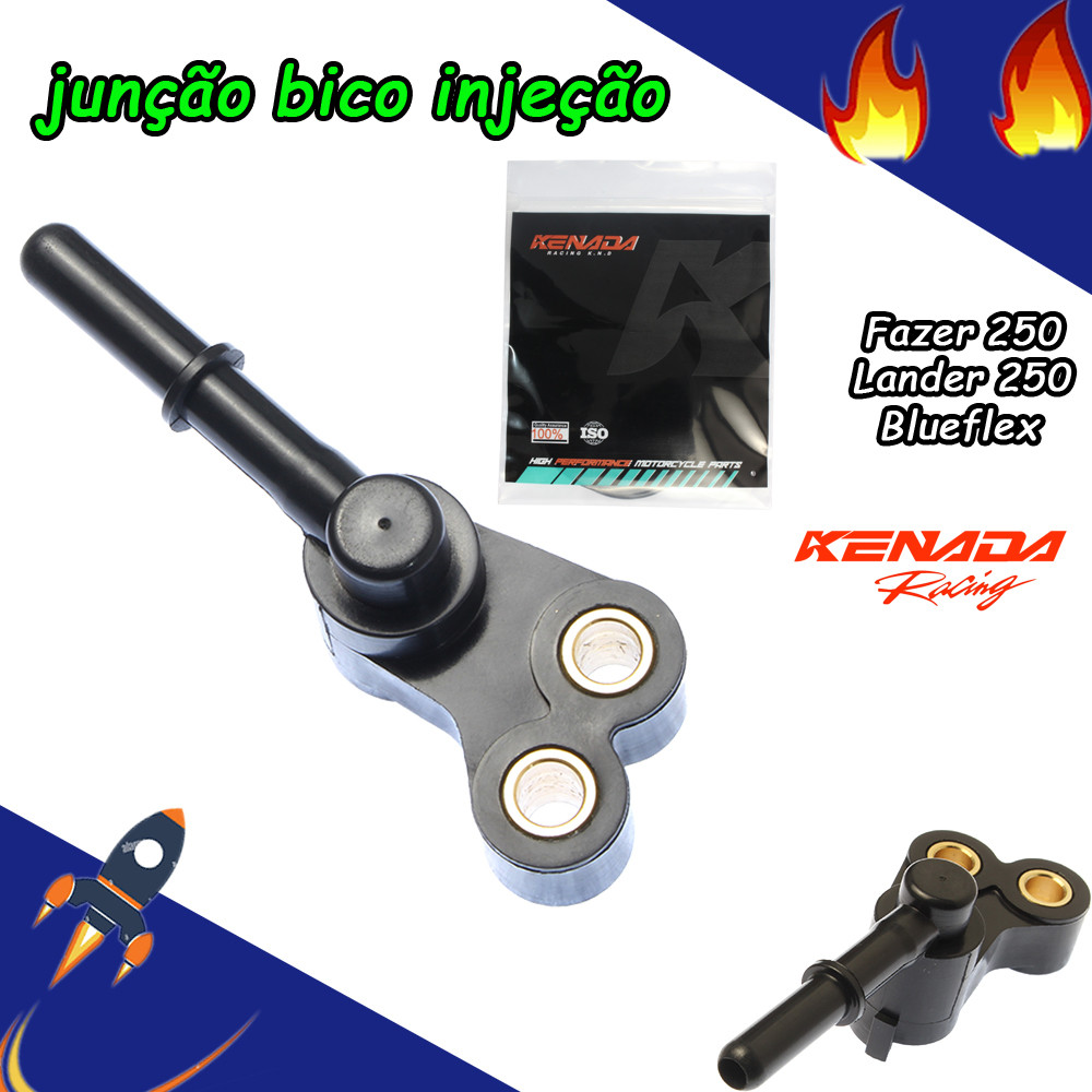 KENADA RACINGฝาครอบหัวฉีดพลิงร่วมสำหรับ Fazer 250 Xtz 250 Lander 250 Flex Tenere 250 Blueflex