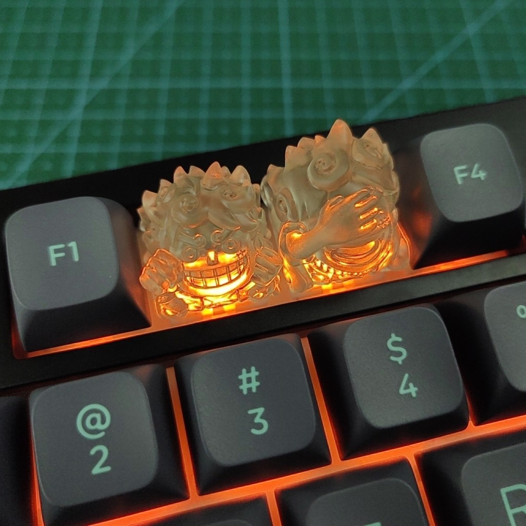 Handmade Key Caps น่ารักการ์ตูนสัตว์ Keycaps สําหรับคีย์บอร์ดแบบกลไก