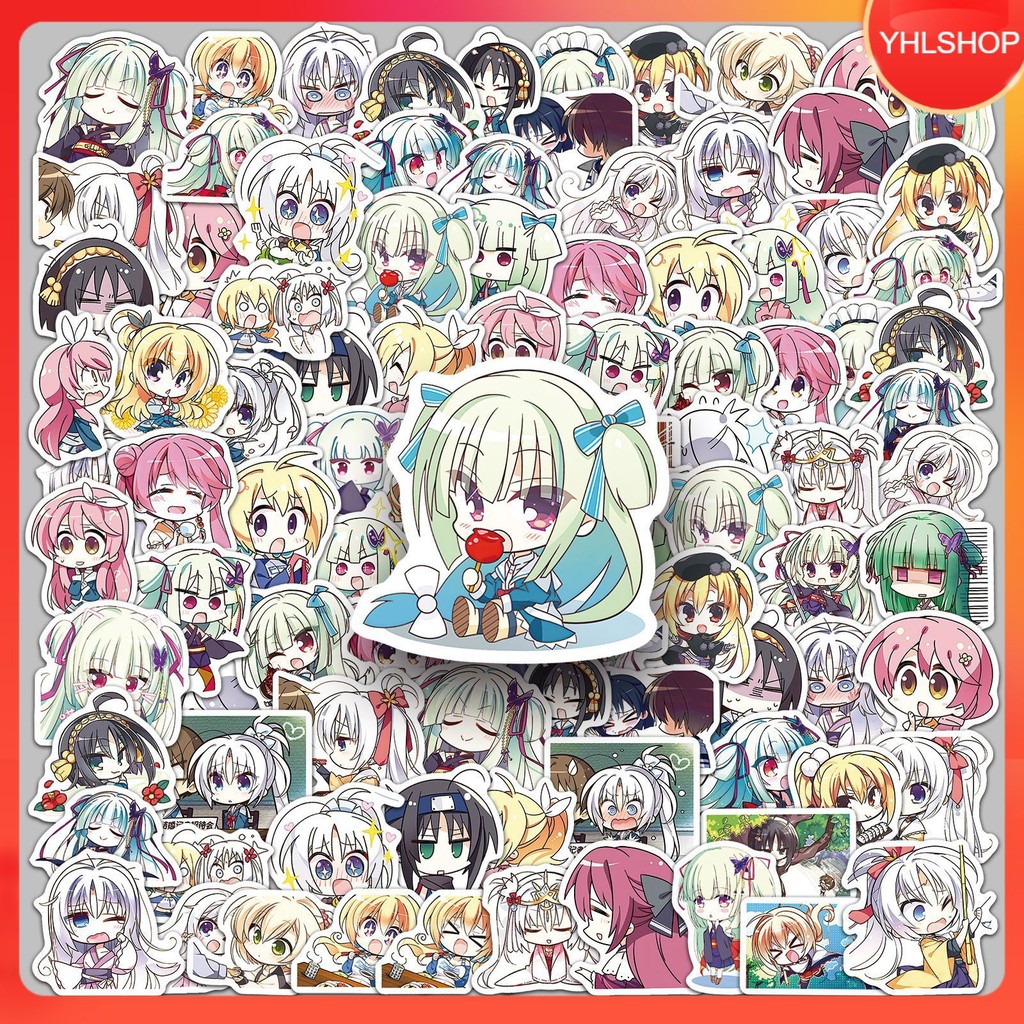 🎭พร้อมส่ง🎭 53แบบ สติกเกอร์ เกม SD RIDDLE JOKER Stream Game Yuzusoft Sticker