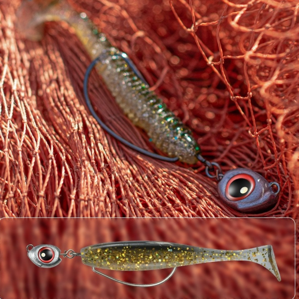 WYOIUYIO หัวตะกั่วเหยื่อ sinker,หัวจิ๊กด้านล่าง Swimbait หัวจิ๊ก, 2025 3.5g/5g/7g/10g luminous Big Eyes Jig หัวโลหะตกปลา ราคา ถูกที่สุด ดีลบีเคเค แกลเลอรีภาพที่ 4