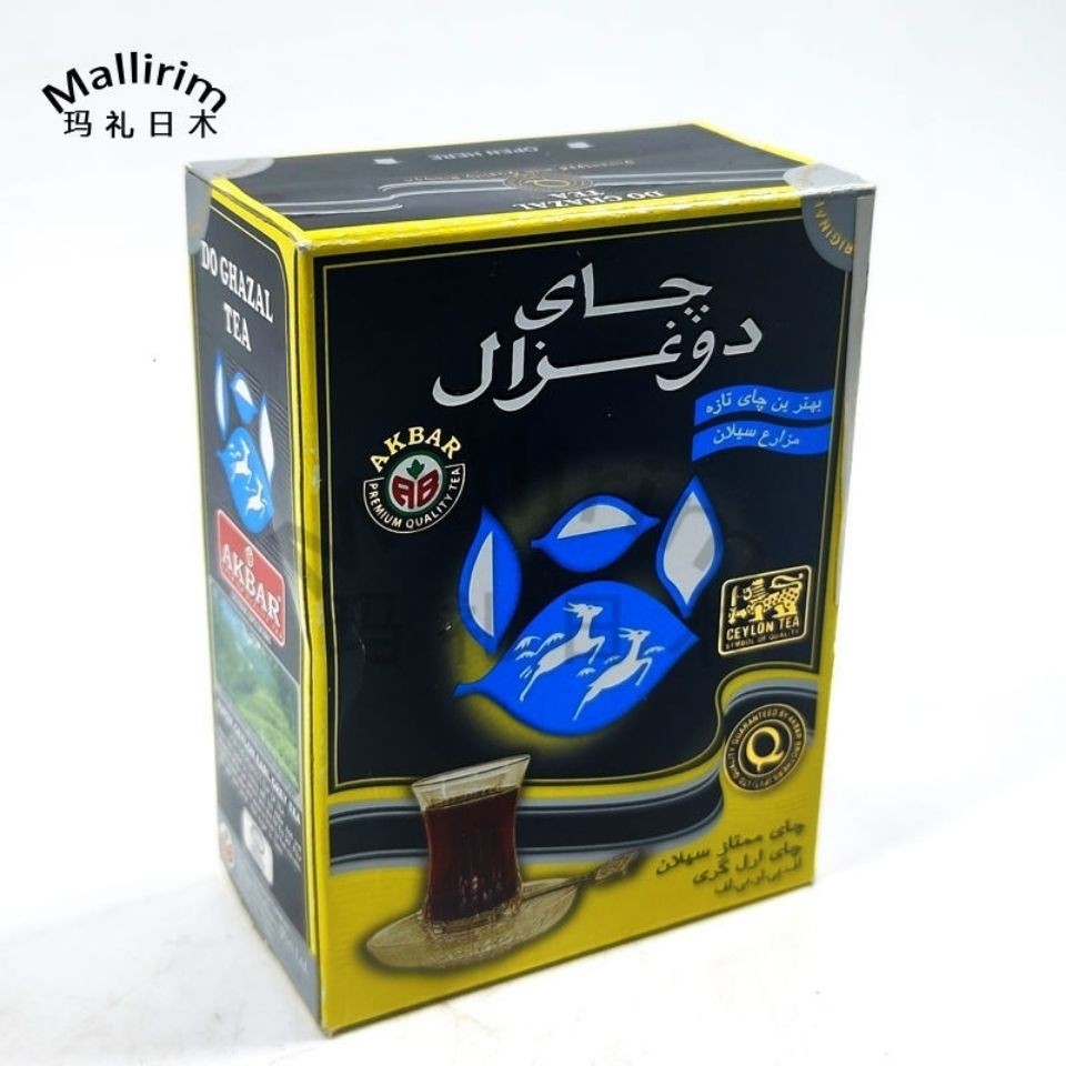 ศรีลังกานําเข้า-Akbar Bayer ยี่ห้อ Black Tea 100g Bulk Boxed Akbar Qay8.21