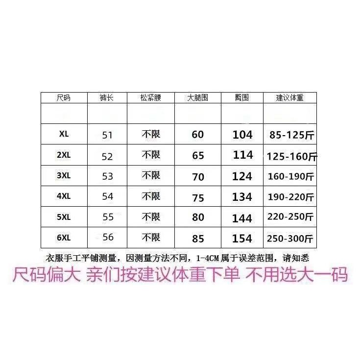 50-150กิโลกรัมขนาดใหญ่กางเกงขาสั้นขนาดใหญ่เสื้อผ้าผู้ชายบวกไขมันบวกขนาดใหญ่พิเศษขนาดใหญ่พิเศษขนาด150กิโลกรัมอเมริกันสบายๆกางเกงขาสั้นผู้ชายฤดูร้อนหลวมขนาดบวกขนาดใหญ่ตรงทุกการแข่งขัน ผอมลง ดูกว้างขาห้า @- - รูปที่ 2