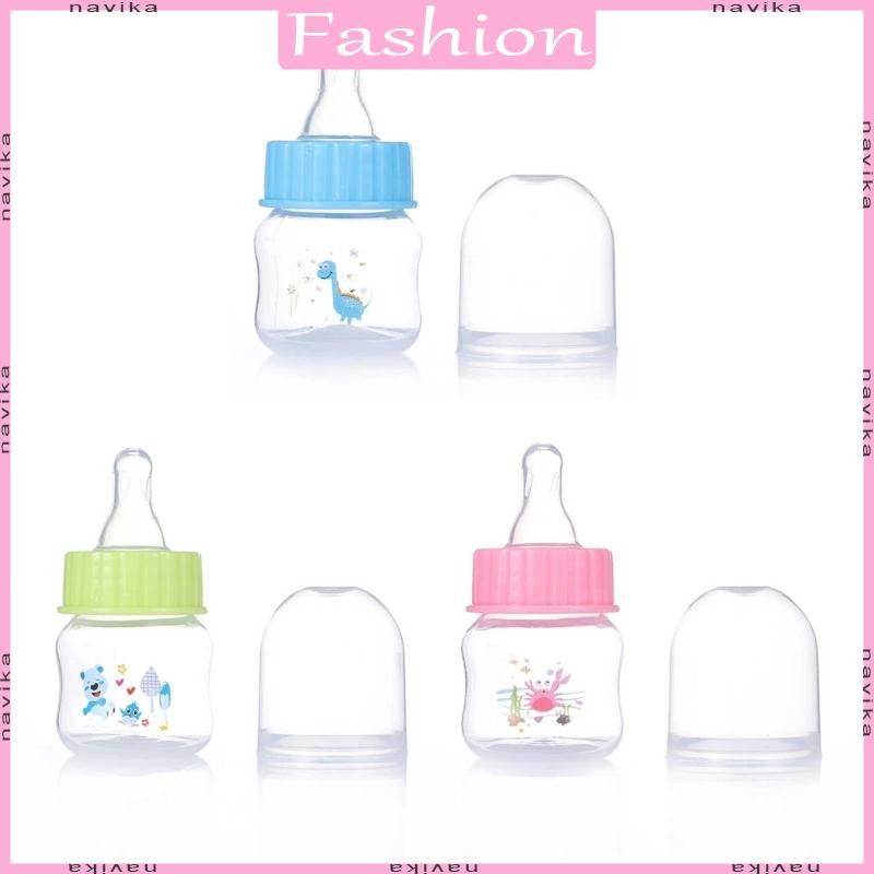 Nav ขวดนม 50ml 1 7Ounce การ์ตูนพิมพ์เด็กทารกสัตว์เลี้ยงขวดนมอาบน้ํา