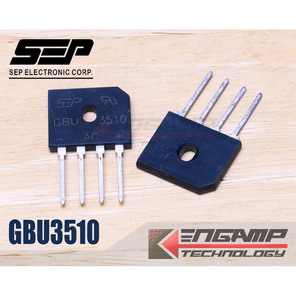 (มีตัวเลือก) [DIOD] GBU3510 SEP Bridge DIOD 35A 1000V
