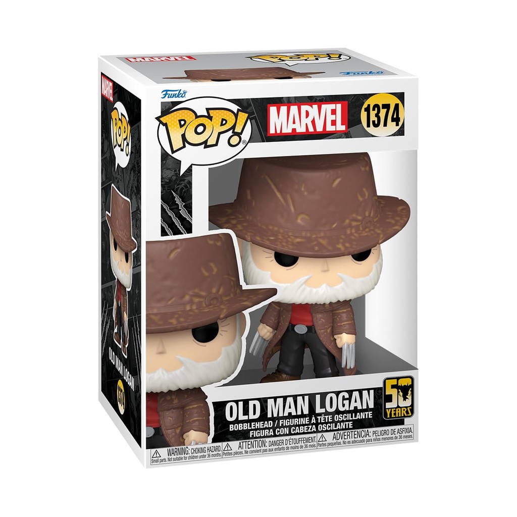 Marvel Wolverine Old Man Logan Ultimate Old Man Logan Figure Funko Wolverine 50th Marvel Funko