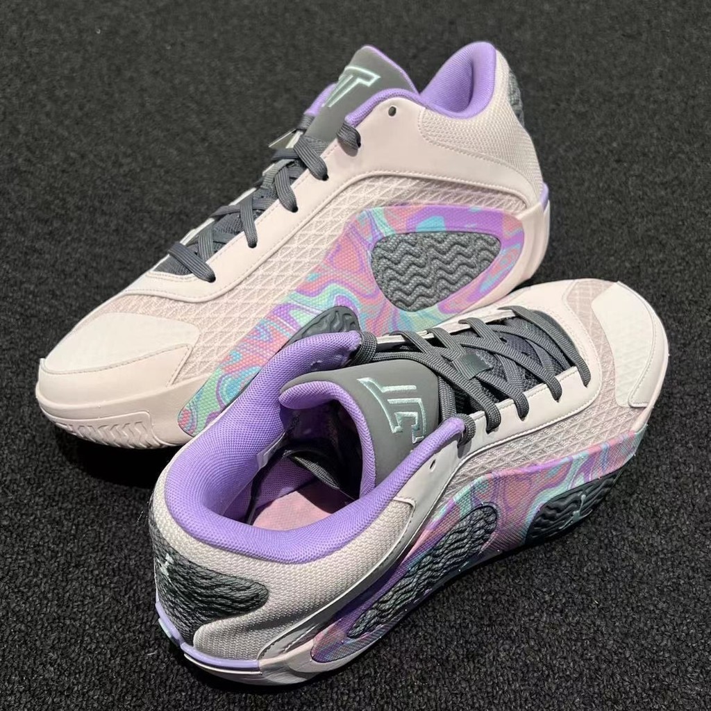 Tatum2 JT2 Tatum2 รุ่นรองเท้าบาสเก็ตบอลจริง Combat ทนต่อการสึกหรอ Cushioning Rebound ชายนักเรียนหญิง