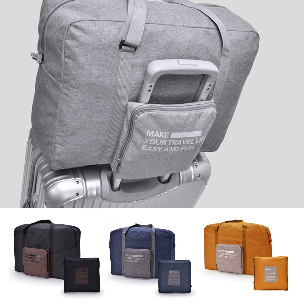 กระเป๋าเดินทางพับได้ ความจุขนาดใหญ่ กันน้ำ กระเป๋าเดินทางพกพา Travel Bag