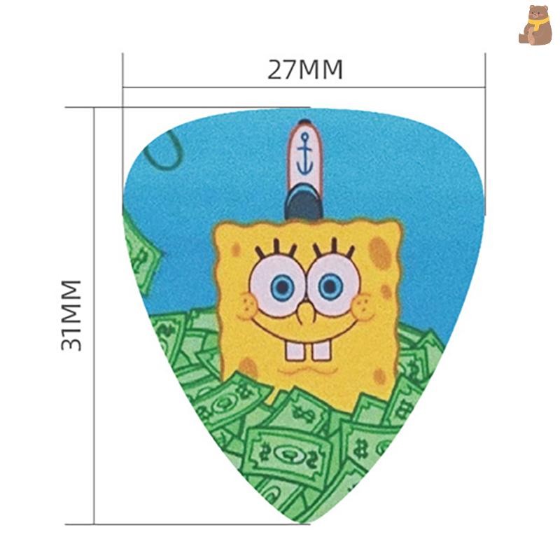 [TA] 10pcs กีตาร์ Pick 0.68 มม.วัสดุ PVC 10 แผ่นที่ไม่ซ้ํากันอะนิเมะกีตาร์ Pick Guitar Pick Plectrum Bass กีตาร์อะคูสติกอุปกรณ์เสริม TH - รูปที่ 3