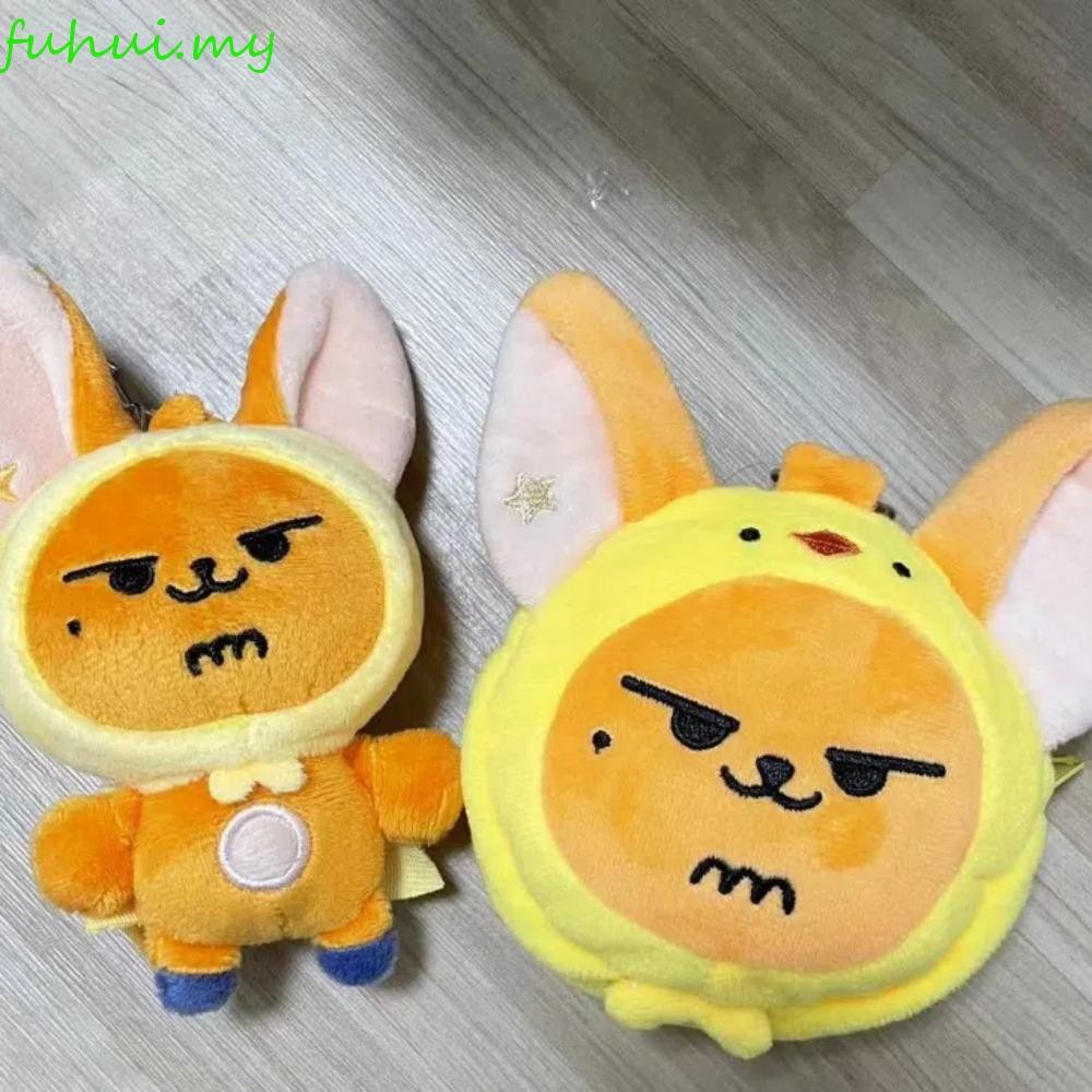 FUHUI TXT ตุ๊กตาตุ๊กตา, ปุยการ์ตูน TXT Zero กระเป๋าสตางค์, กระเป๋าน่ารักกระเป๋าขนาดเล็ก YEONJUN ตุ๊ก