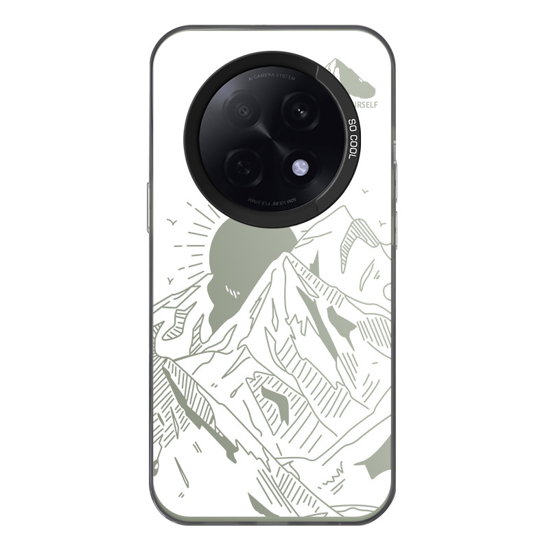 สําหรับ Oppo F29 Pro& Oppo F29 Pro 5G , Mountains, Sunrise,เคสโทรศัพท์ IMD ป้องกันการตกเคลือบคุณภาพส