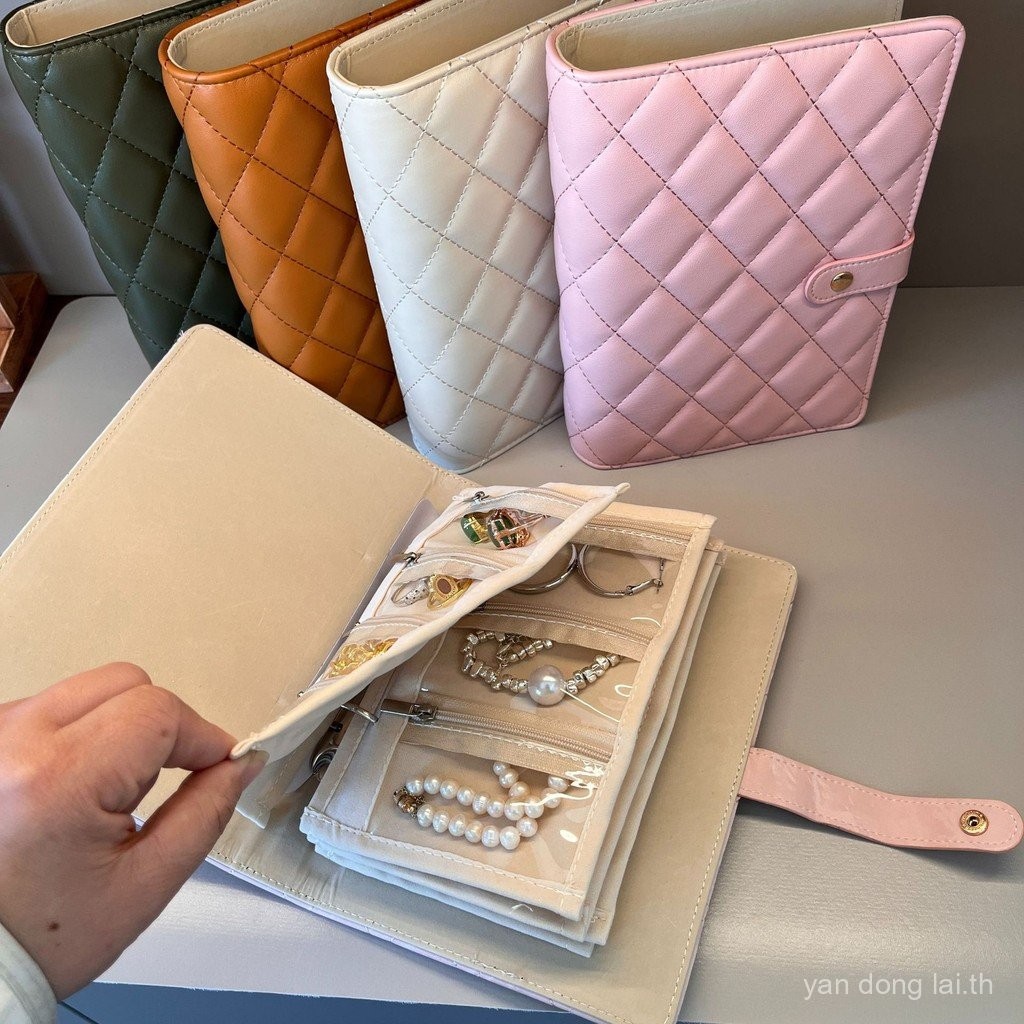 กล่องเก็บเครื่องประดับ PVC โปร่งใส ความจุขนาดใหญ่ สำหรับเก็บต่างหูและสร้อยคอ กล่องเก็บเครื่องประดับท