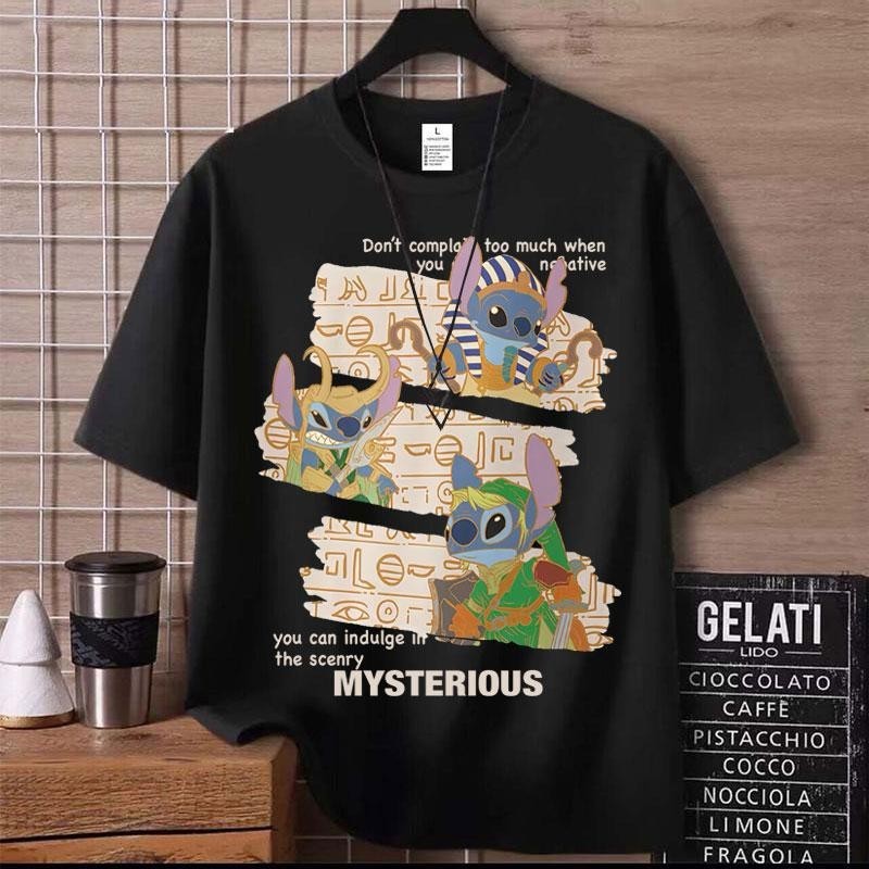 FANFEI✅ ผ้าคอนตอนแท้ 100% พิมพ์ลายคอกลม แขนสั้น ลายน่ารักๆ เสื้อยืดแฟชั่น เสื้อยืด เสื้อยืดสวยๆรูปแบบน่ารัก