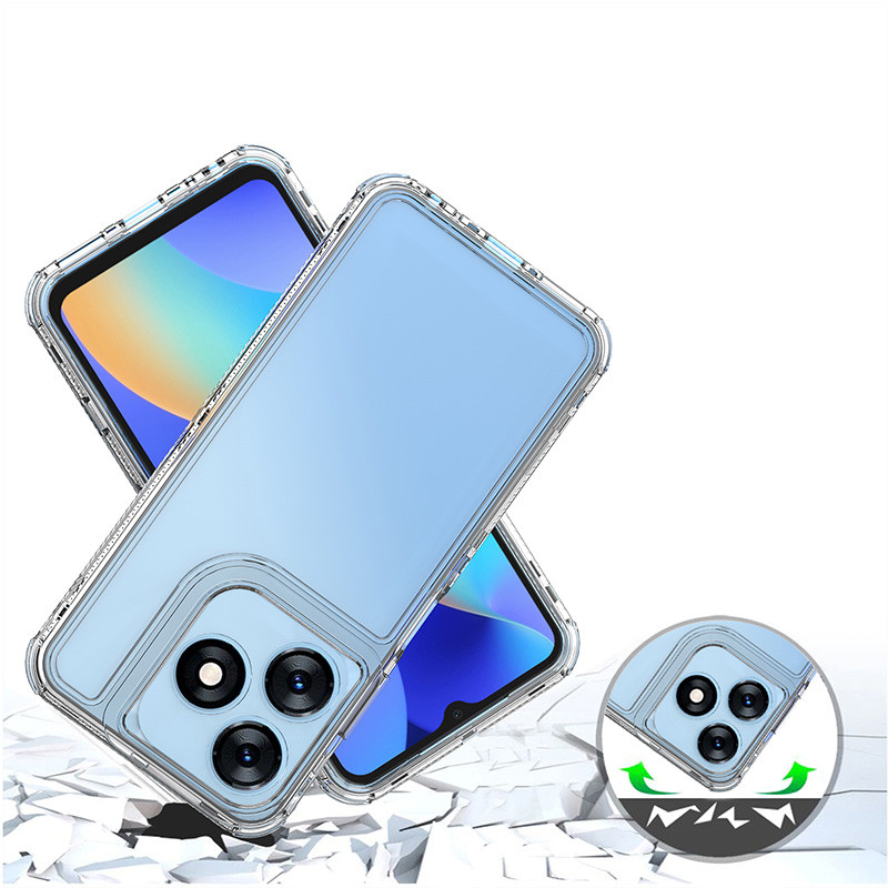 สําหรับ Tecno Spark 10 10C KI5q KI5k KI5m Luxury Hybrid อะคริลิคโปร่งใสกรณีฝาครอบ