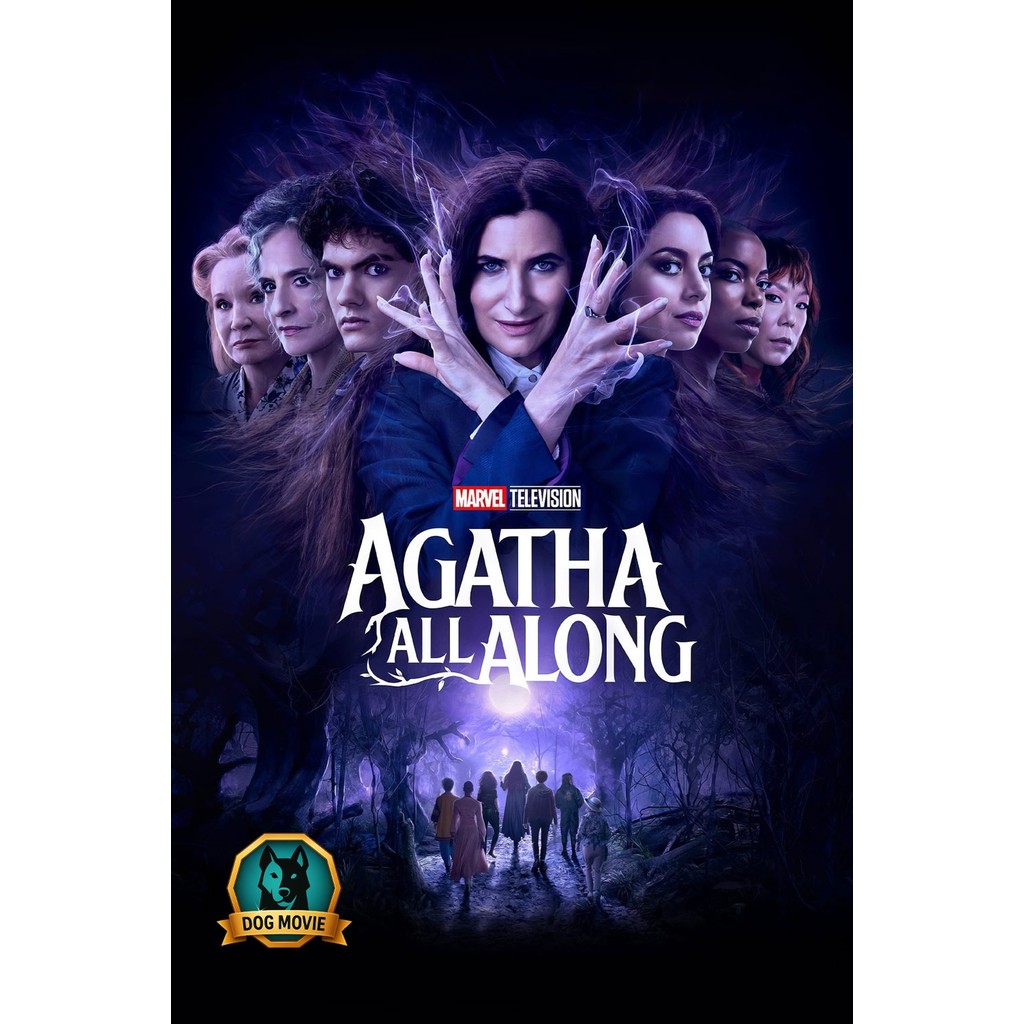 DVD พากย์ไทย Agatha All Along อากาธาออลอะลอง (2024) 9 ตอน