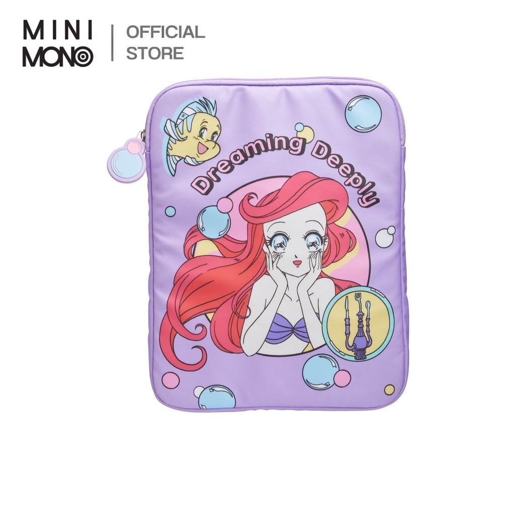 Mini Mono กระเป๋าแท็บเล็ตยูนิเซ็กส์ ลาย Ariel ขนาด S สีม่วง