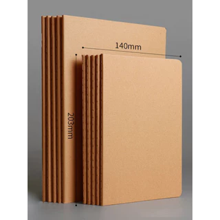 สมุดโน๊ต สมุดโน๊ต สมุดปกน้ำตาล โน๊ตบุ๊คกริด notebook สมุด ขนาด 16K A5 นักเรียนเขียนง่าย ตาหมากรุก เครื่องเขียนนักเรียน