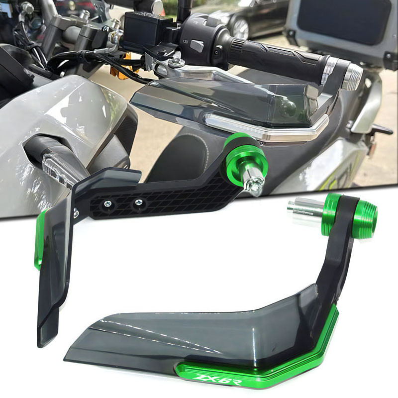 สําหรับ KAWASAKI ZX6R ZX-6R ZX 6R ZX6 R ZX-6R ABS 18 2019 2020 2021 ทั้งหมด YEARSHandguard Shield Ha
