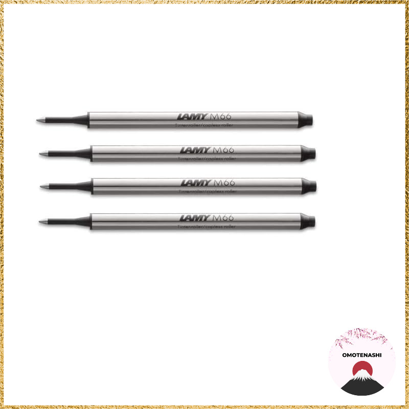 Lamy M66 Rollerball Refill Black X 4