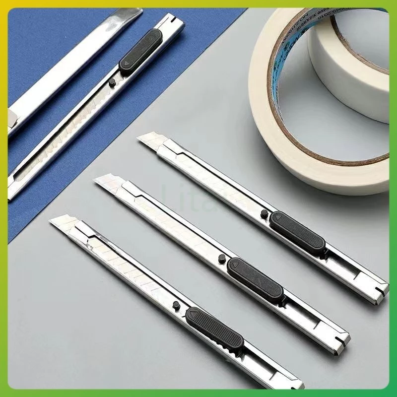 litai มีดคัตเตอร์อเนกประสงค์ มีดคัตเตอร์แสตนเลส มีดคัตเตอร์