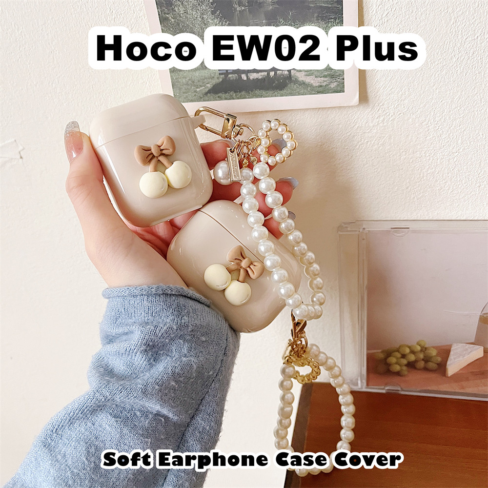 จัดหาโดยตรงสําหรับ Hoco EW02 Plus Case Casing Soft Silicone DIY Solid Headphone Case Cover