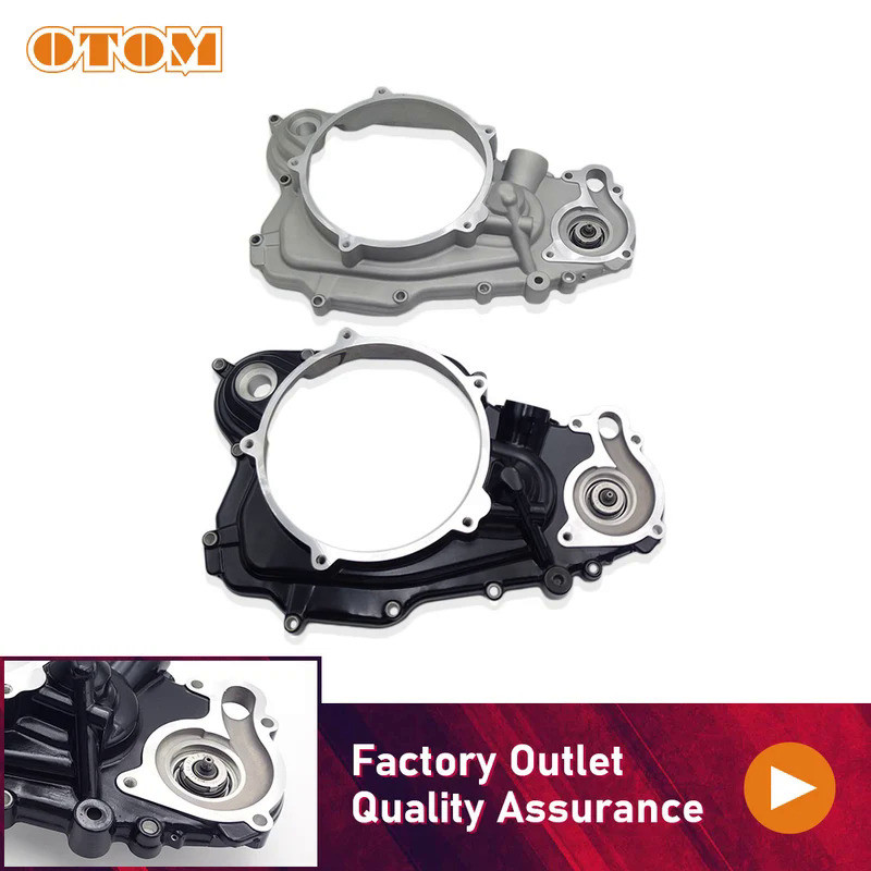 Mo OTOM NC250 Parts Clutch Cover Motorcycle Engine Big Cover For ZONGSHEN ZS177MM 250cc KAYO T6 BSE 