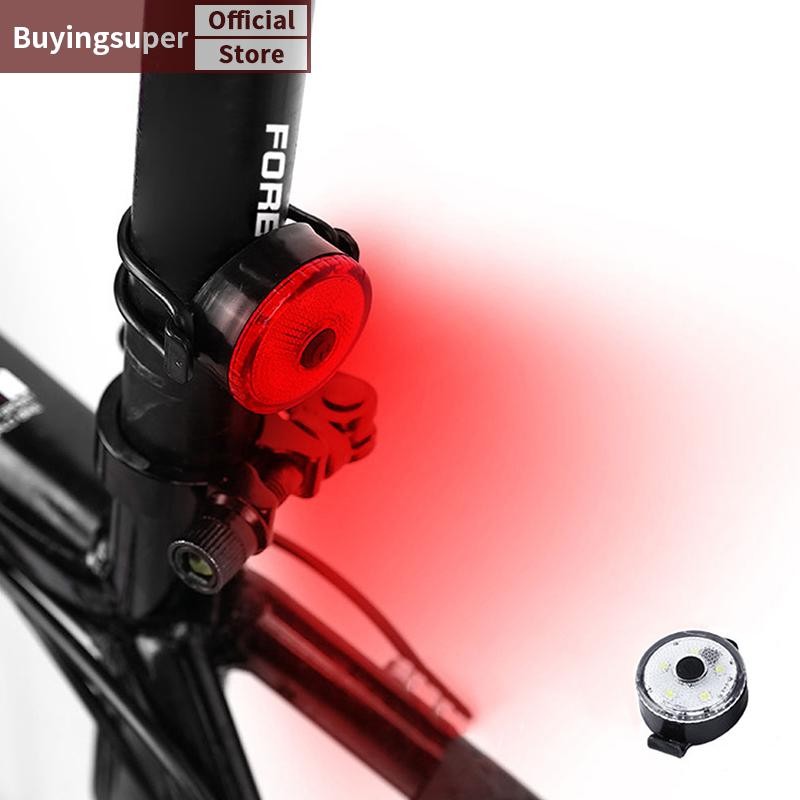 Joe จักรยานจักรยาน Night ขี่ไฟเตือนจักรยาน Seatpost ไฟท้ายจักรยานด้านหลังโคมไฟโคมไฟอุปกรณ์จักรยาน LR