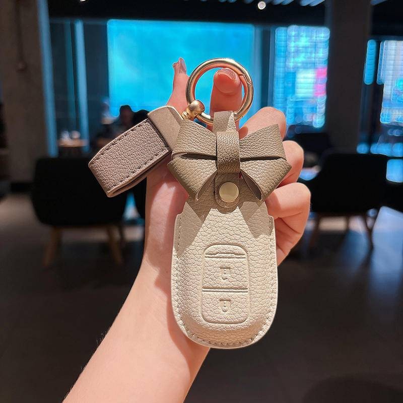 ที่ใส่กุญแจรีโมทรถยนต์ Honda City HRV Accord CRV Civic WR-V Jazz BRV XRV FIT พวงกุญแจรถ. กระเป๋าใส่กุญแจรถ - รูปที่ 7